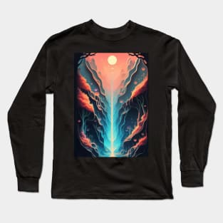 Abstract Nature Art Long Sleeve T-Shirt